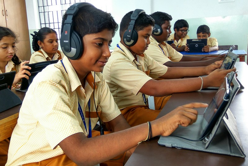 English lab — Sri Bala Vidyalaya