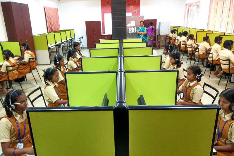 Computer lab — Sri Bala Vidyalaya