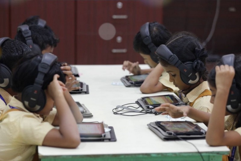 English lab — Sri Bala Vidyalaya