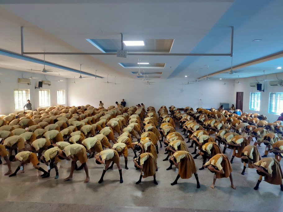 Group yoga