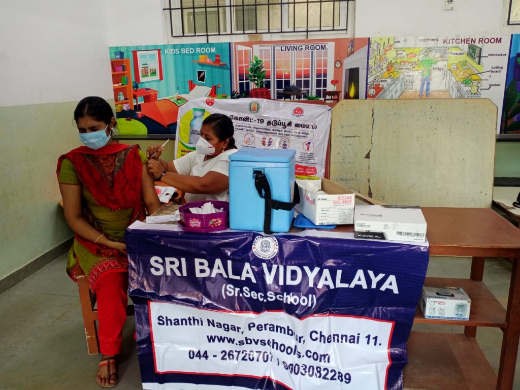 Vaccination camp