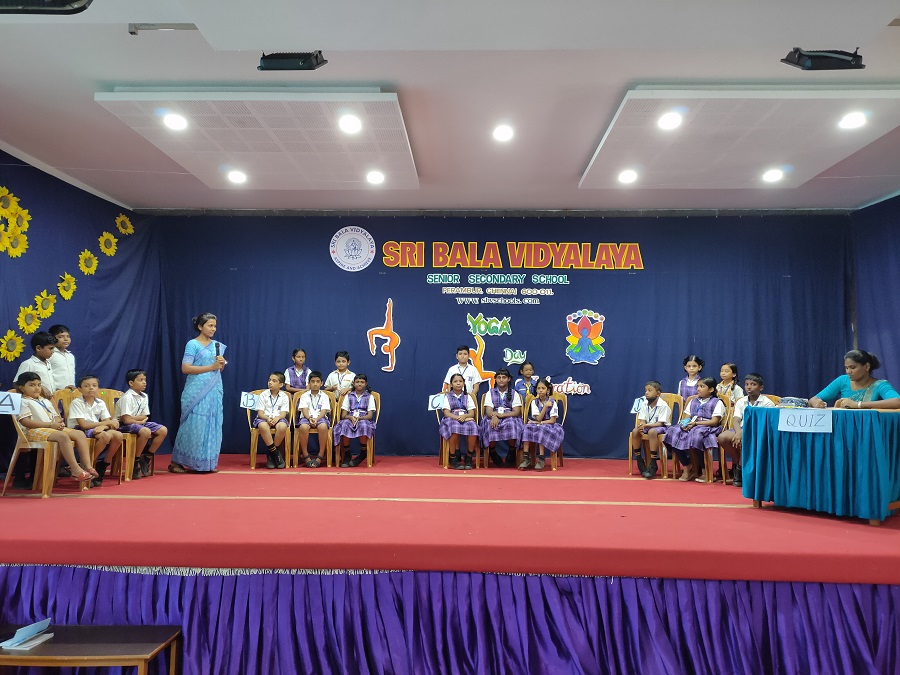 Activities — Sri Bala Vidyalaya