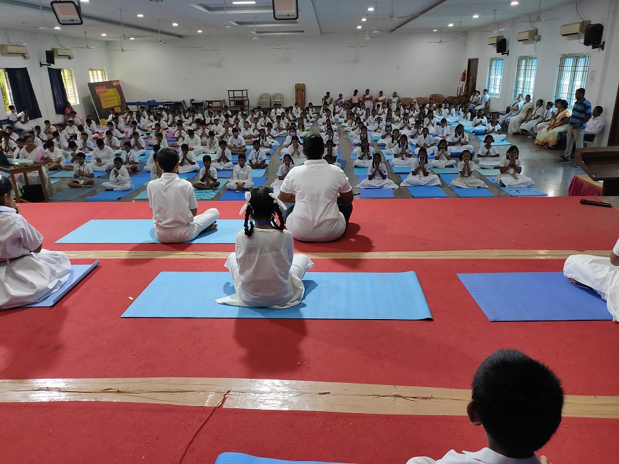 Yoga Day — Sri Bala Vidyalaya