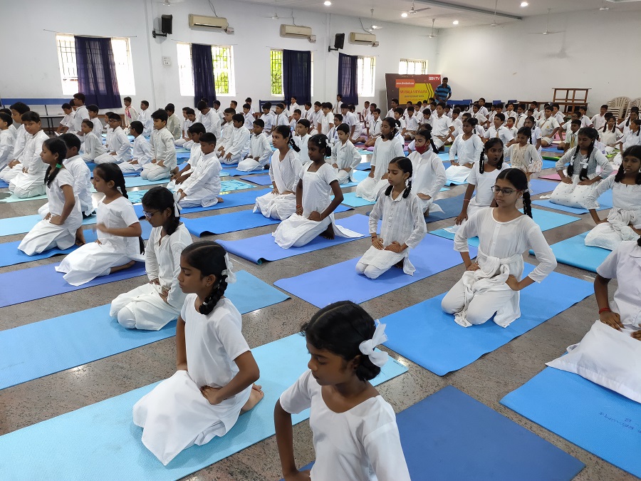 Yoga Day — Sri Bala Vidyalaya