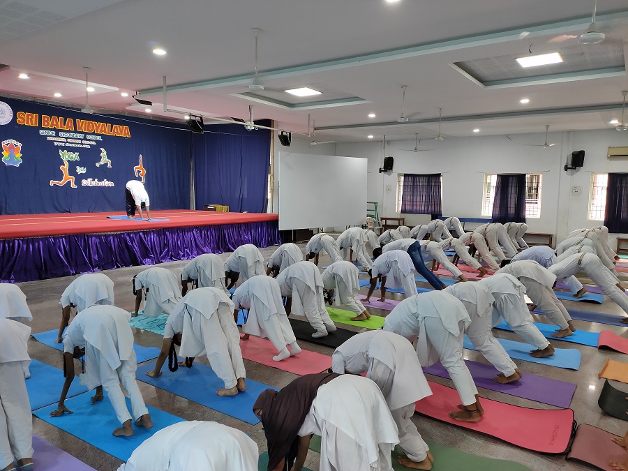 Yoga Day — Sri Bala Vidyalaya