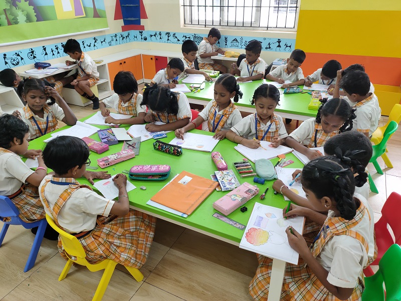 Art room — Sri Bala Vidyalaya